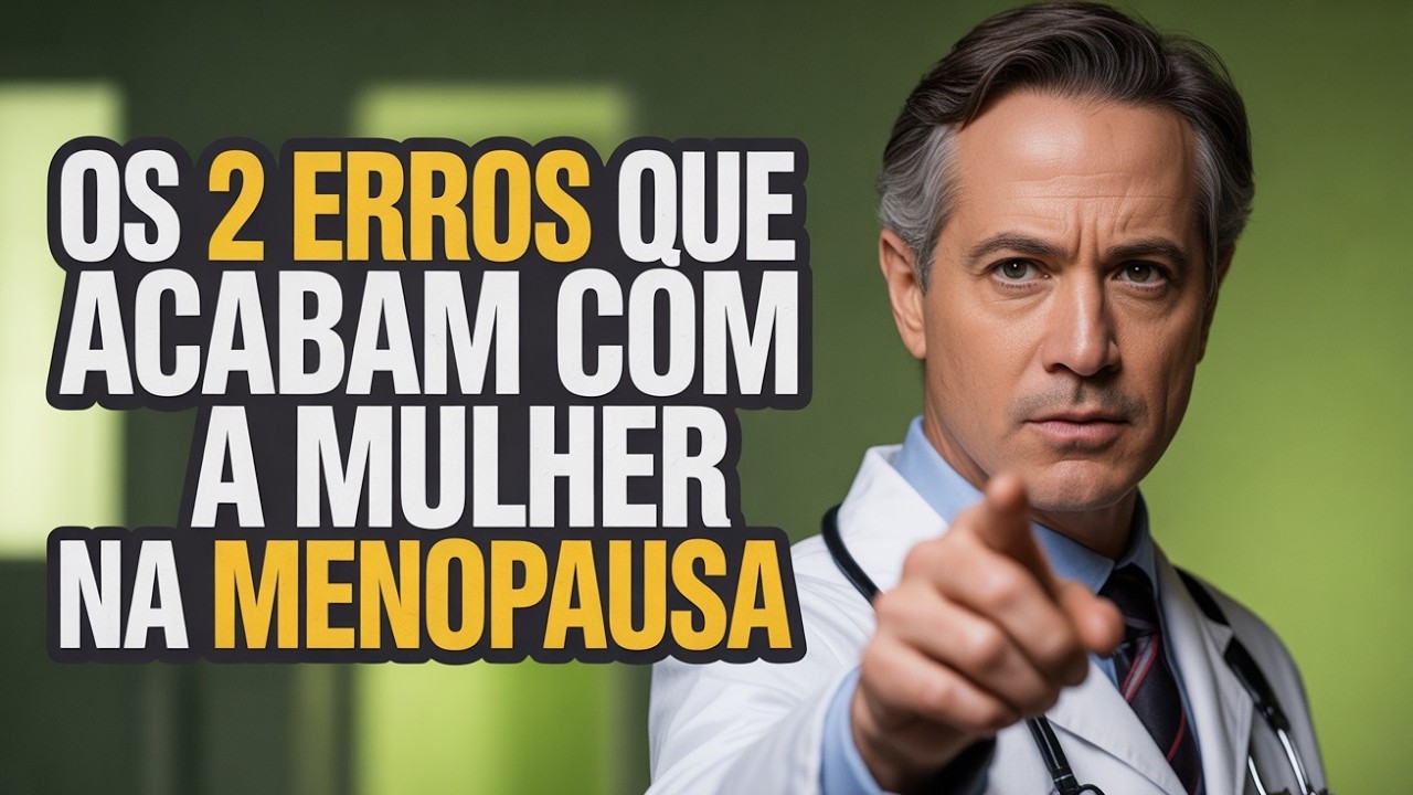 Menopausa Sem Sofrimento: Evite Estes 2 Erros Cruciais! Dr. Rogério Bocardo Explica!