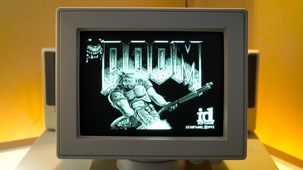This 9-inch Monochrome VGA CRT Monitor