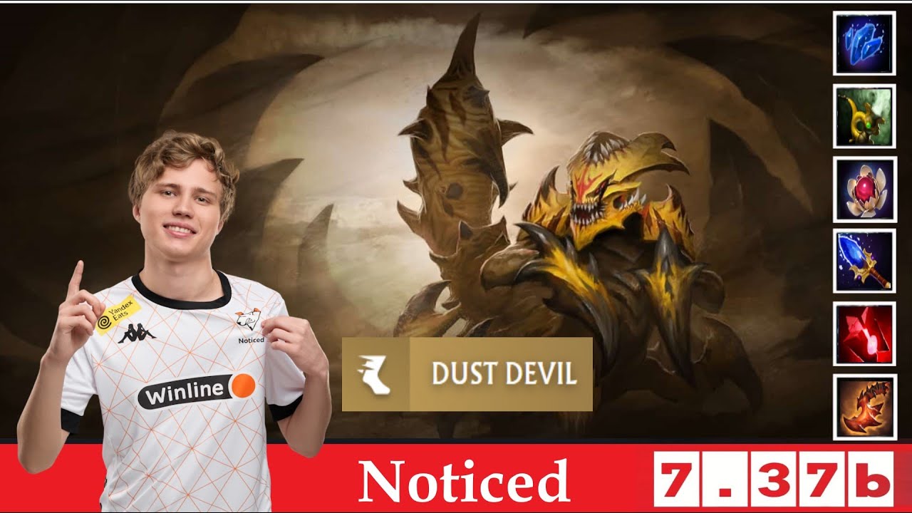 [DOTA 2] Noticed the SAND KING [OFFLANE] [7.37b]
