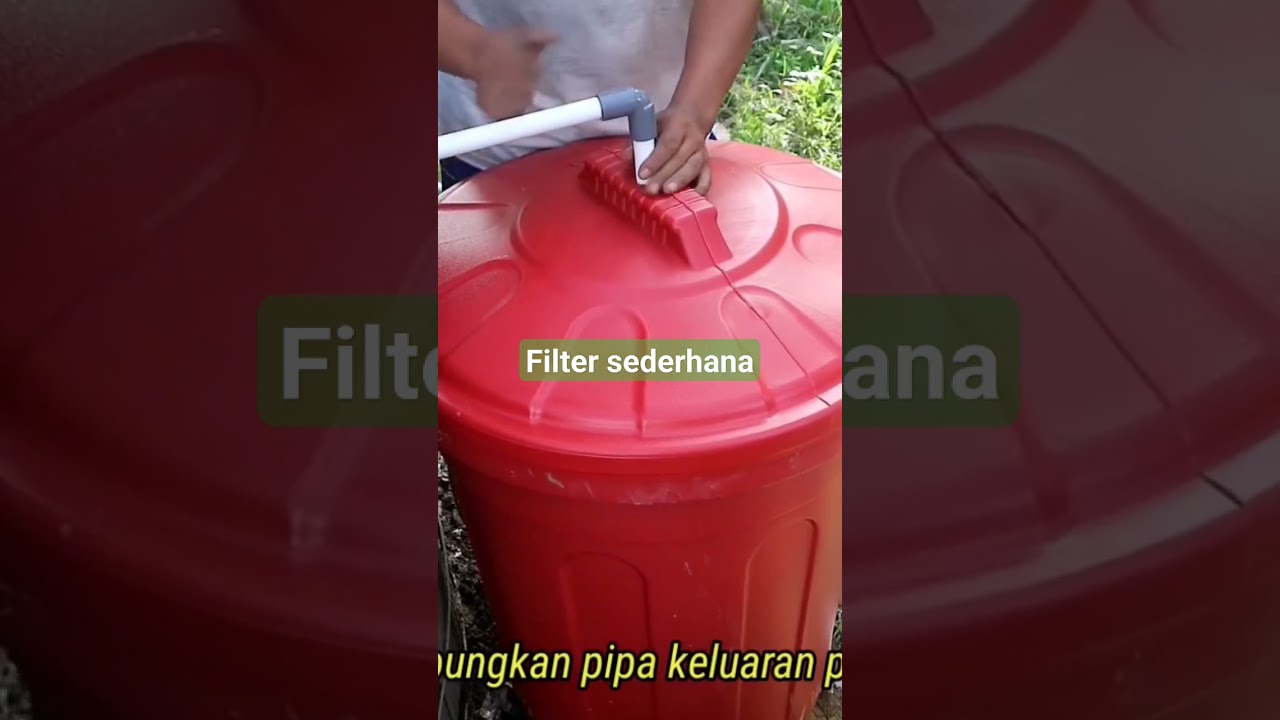 Filter kolam terpal