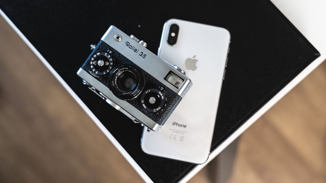 Rollei 35 (Kodak Gold) vs iPhone X - Color Comparison