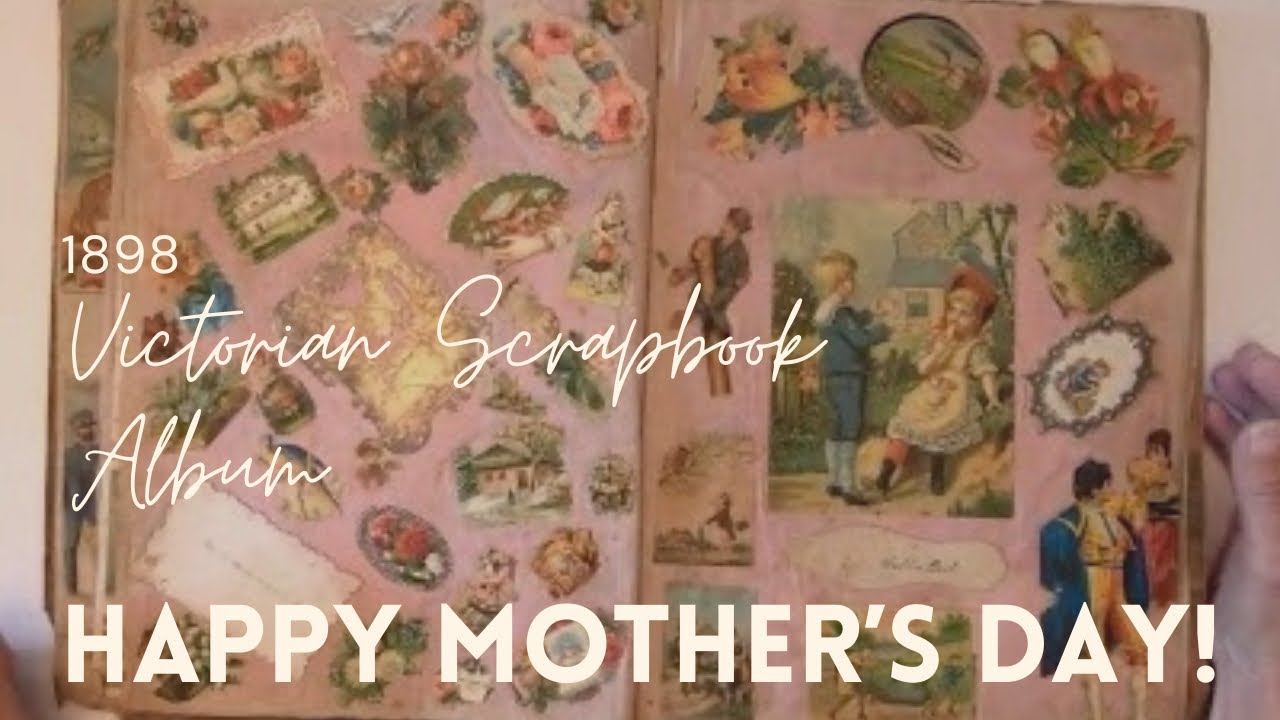 1898 Victorian Scrapbook 