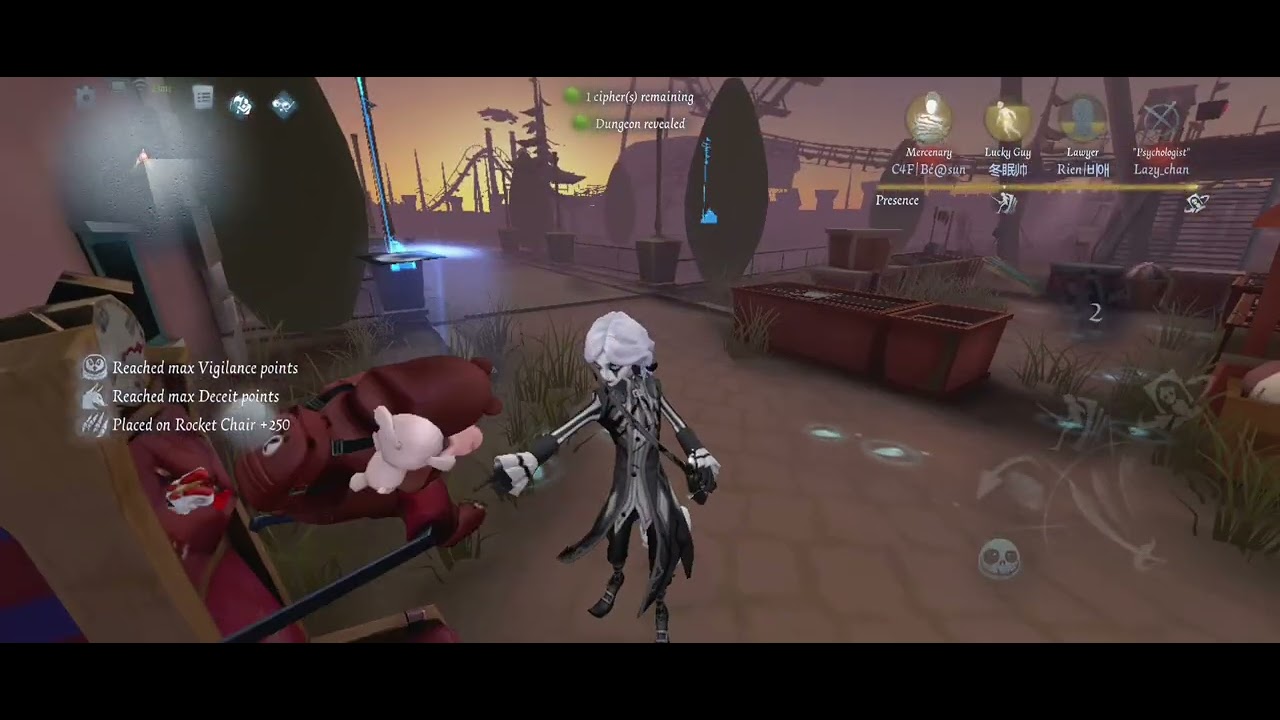 The Real Mindgame |IDENTITY V(Photographer)#Rank096 &lrm;#joseph #idvgameplay #identityv #第五人格 #LazyFame