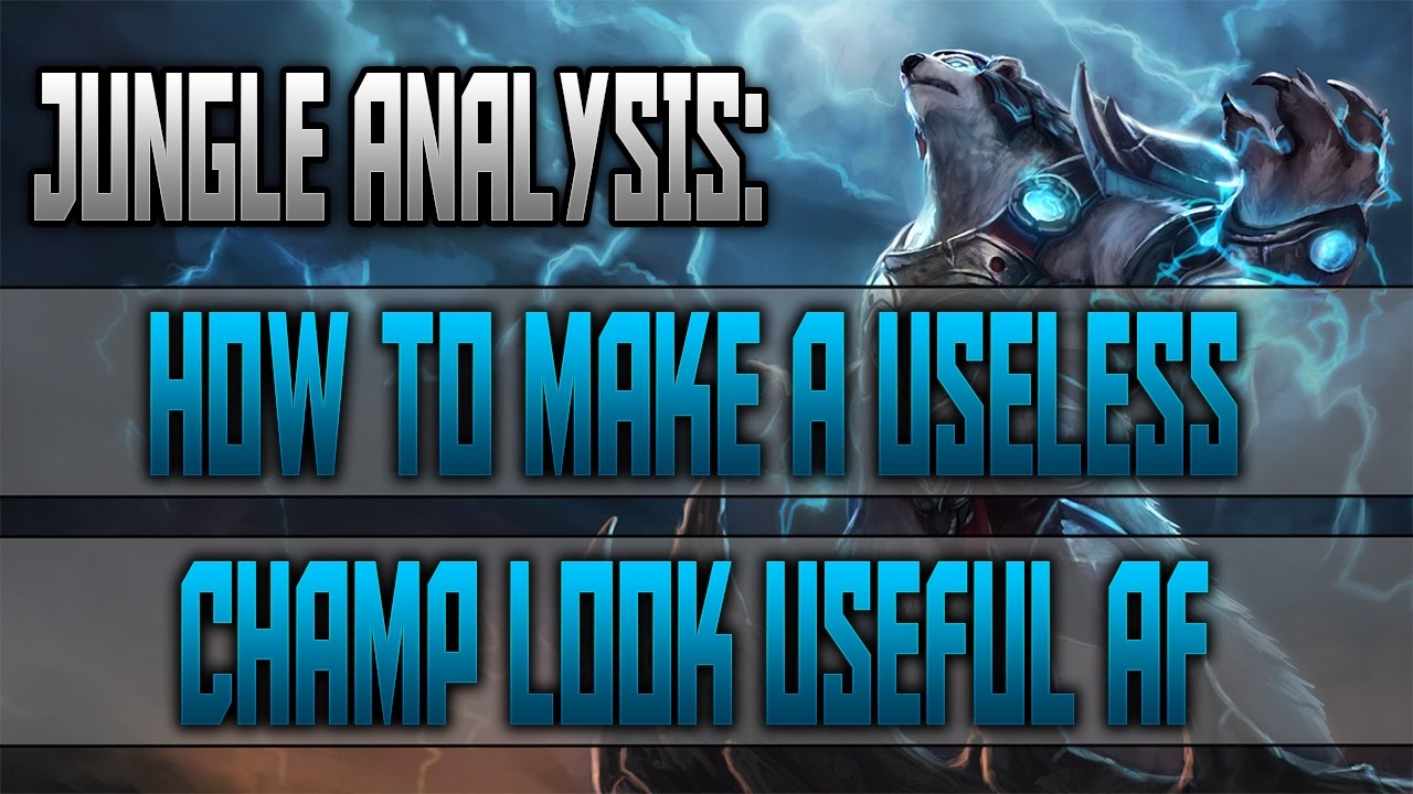 Season 7 League of Legends Jungle Guide | Volibear Gameplay Analysis Commentary