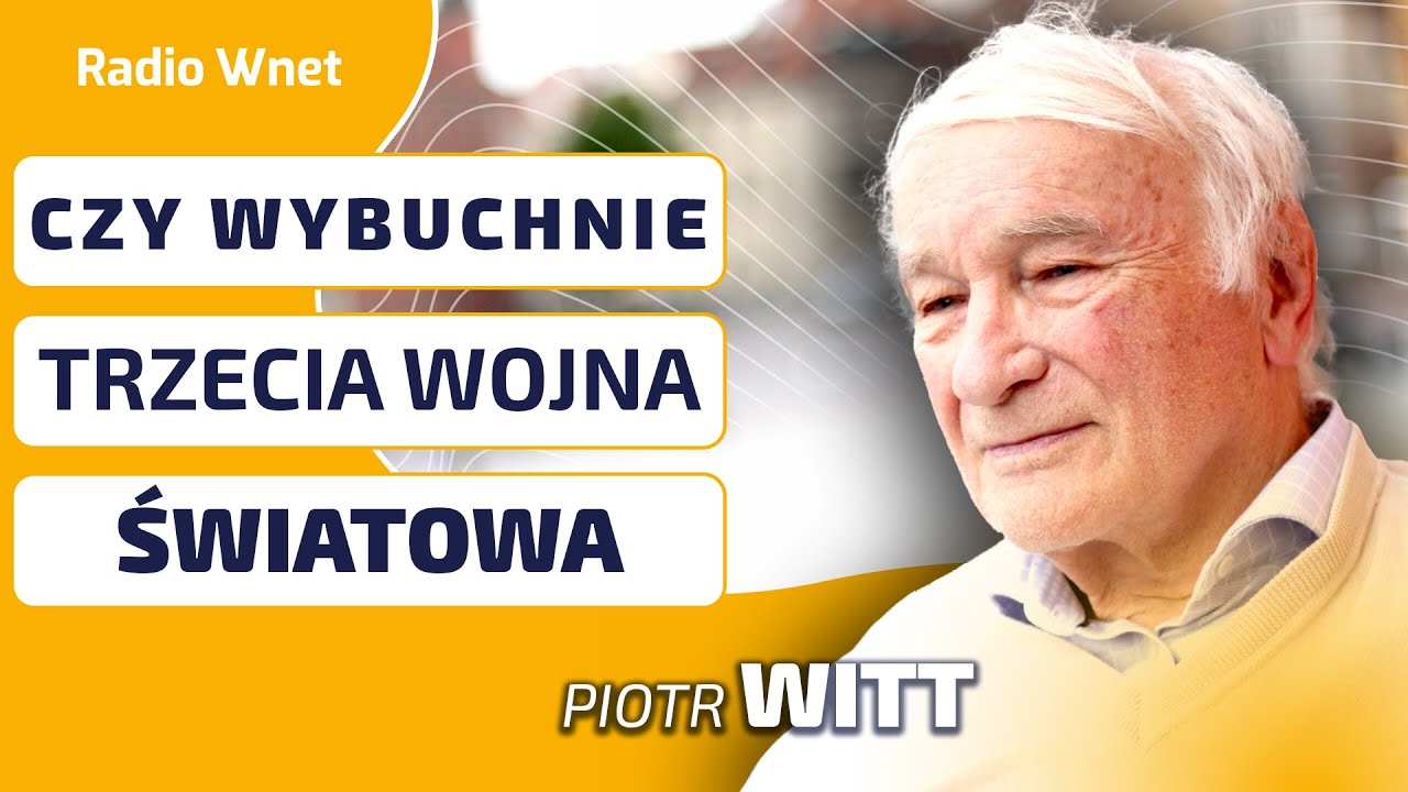 Piotr Witt: Jeżeli tyle się m&oacute;wi o POKOJU, to będzie WOJNA! Broń przecież sprzedaje się coraz lepiej