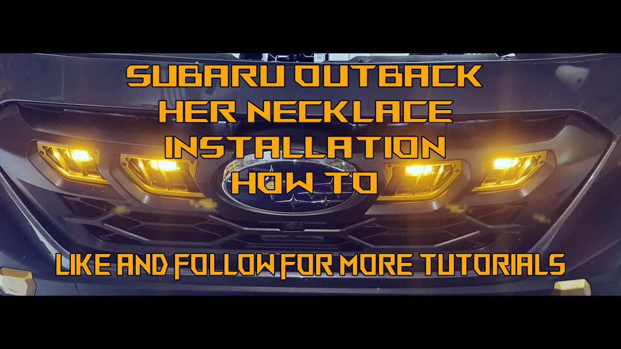 Her Necklace Installation