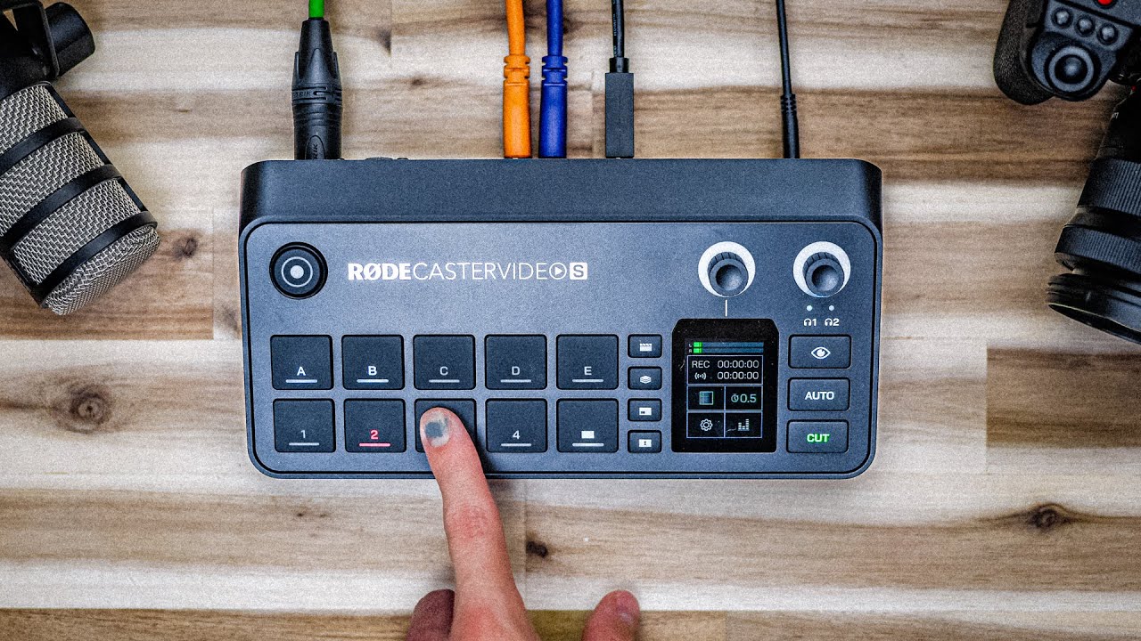 Setting Up A Podcast Is Insanely Easy -- The RodeCaster Video S