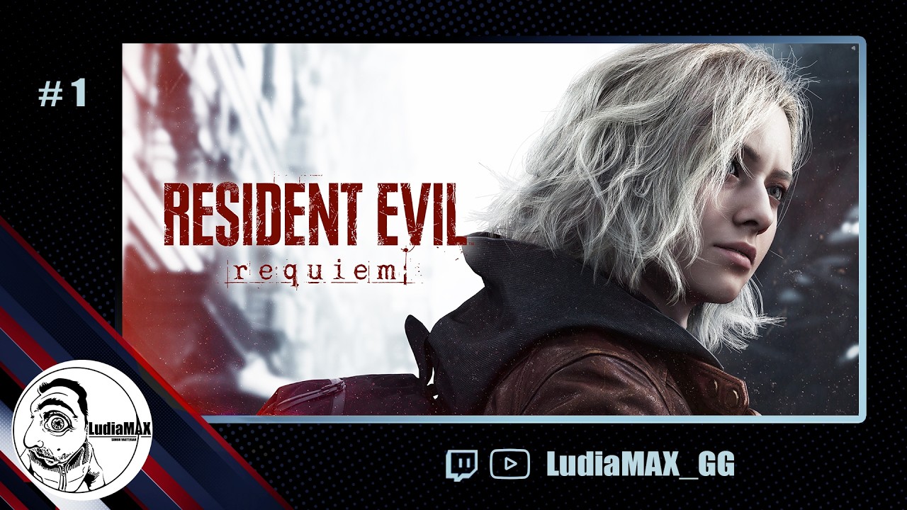 🔴LIVE - LudiaMAX играе Resident Evil Requiem - еп. 1