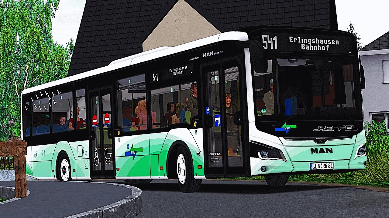 OMSI 2 |#11| NVV NLC auf der 541 | MAN NLC auf Lahnau