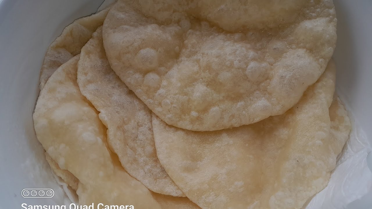 How I make crispy puri 😋 😋