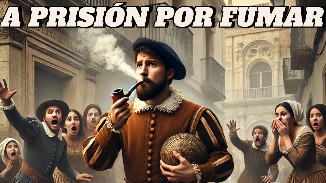 ⛓️ A PRISI&Oacute;N POR FUMAR. La incre&iacute;ble historia de Rodrigo de Jerez.