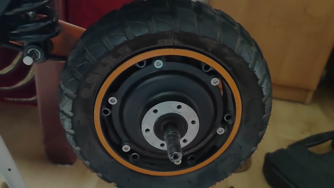 Kukirin g2 pro   wymiana dętki tył bez ściągania koła