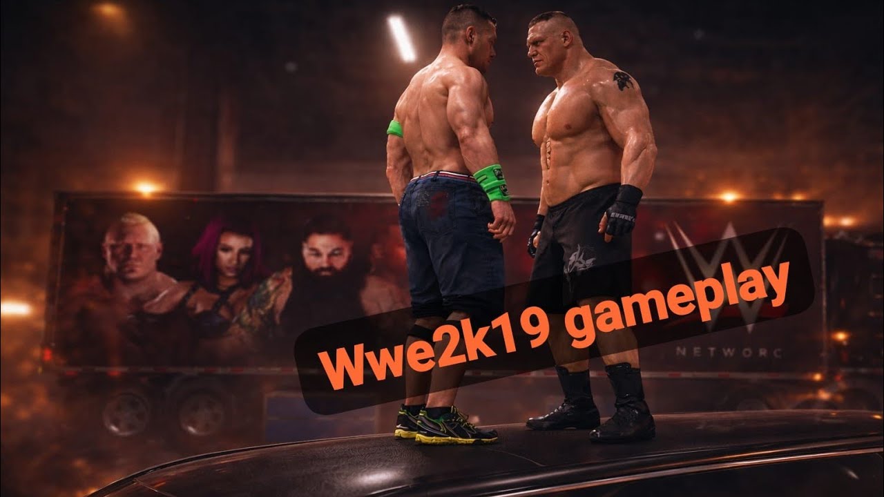 😳Strength vs Strength — Who Survived This Match? CENA Vs BROCK WWE2K19 Gameplay