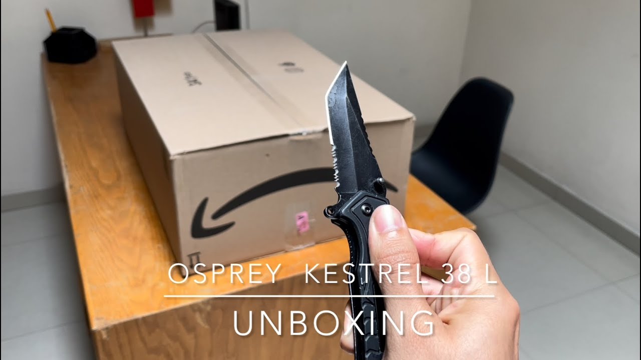 Osprey Kestrel 38L - Unboxing -