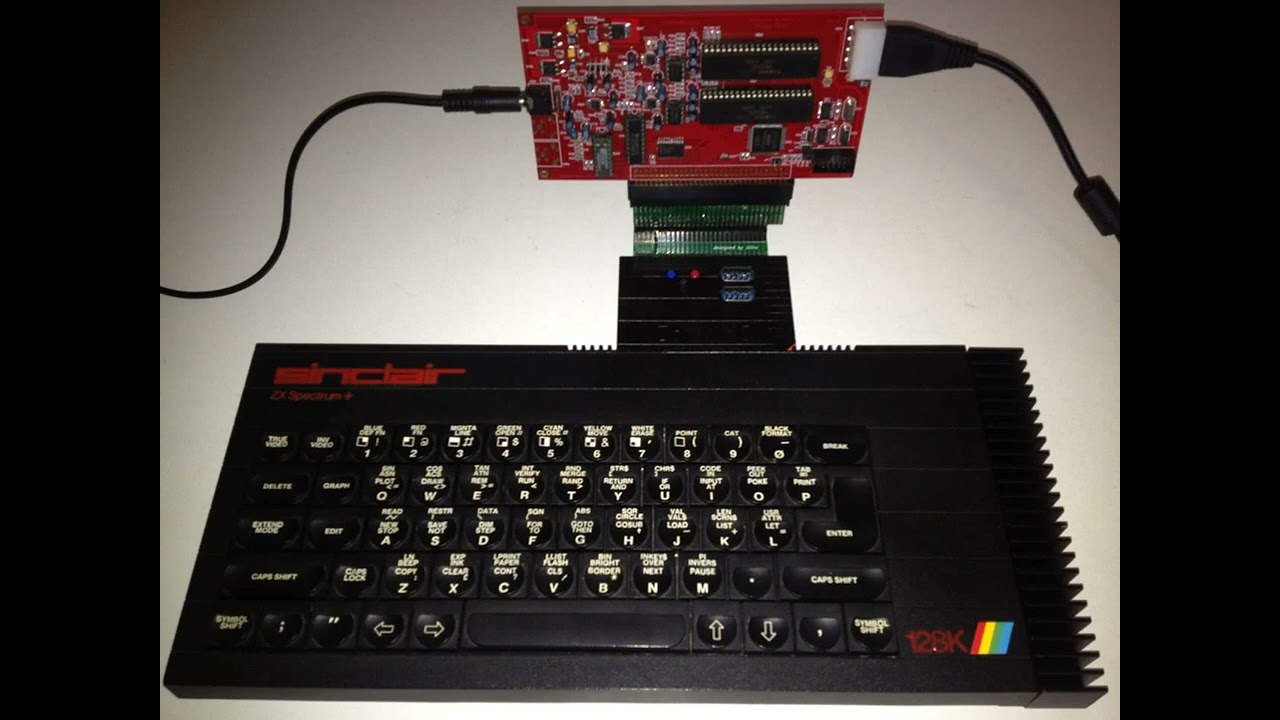 ZX Spectrum 128k + Turbo Sound: "Surfing on a Sine Wave" 2 x AY 6 channels Music (2019)