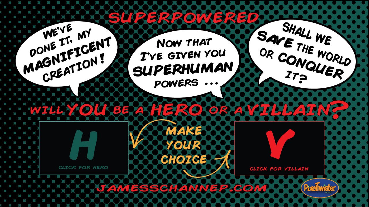 Hero or Villain? -- SUPERPOWERED Trailer (Official)