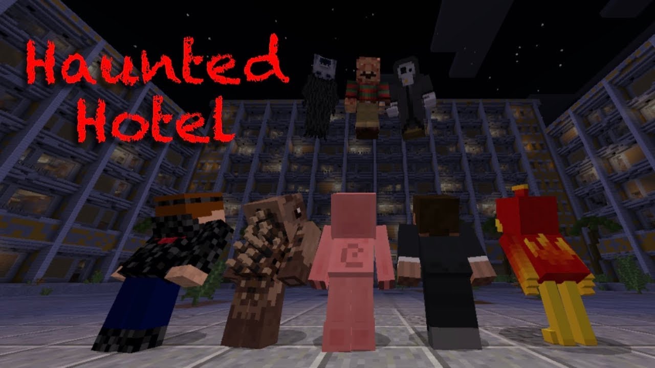 ESCAPING A HAUNTED HOTEL! Minecraft Soul Snatchers