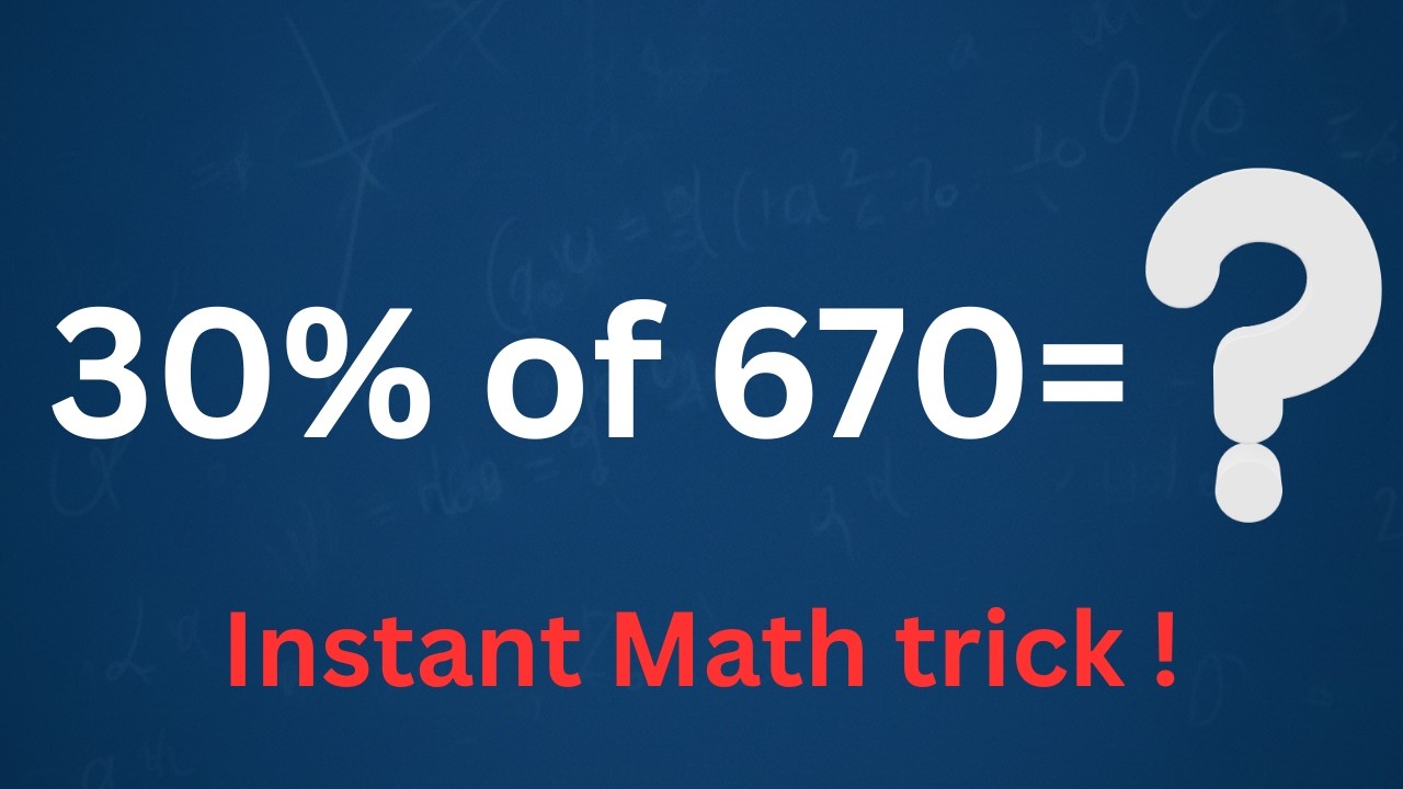 30% of 670 (Thirty percent of 670)