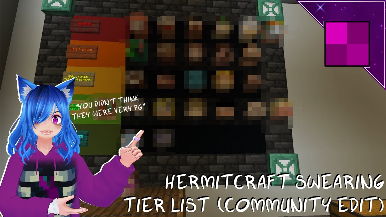 How PG is Hermitcraft? - Hermit Tier List (Community Edited)