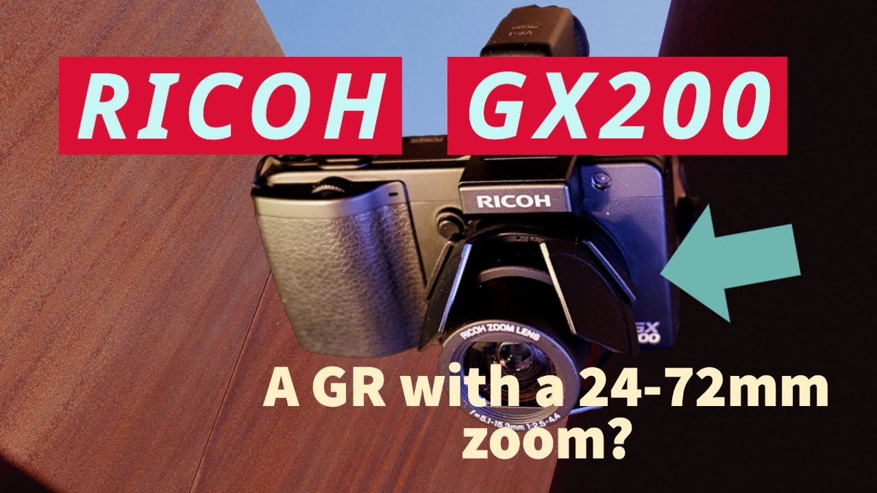 A Ricoh GR with a wide zoom: The Ricoh GX200