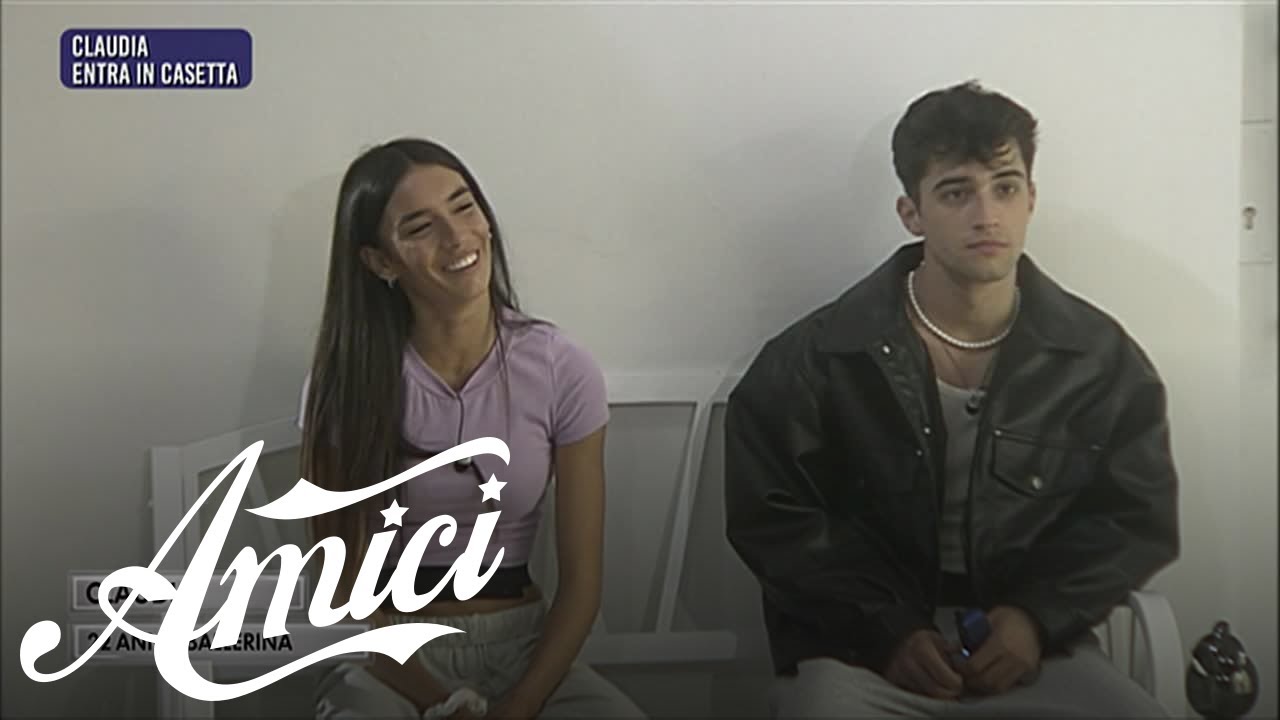 Amici 22 - L'ingresso in casetta di Claudia