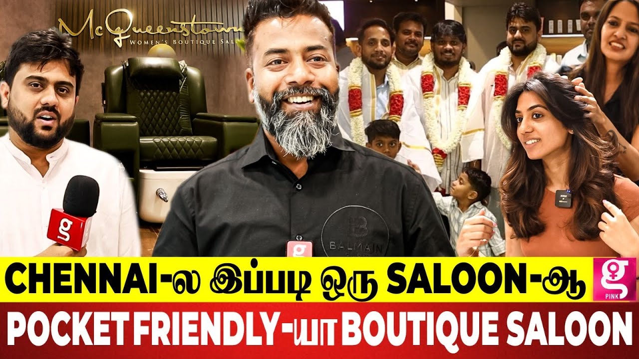 McQueenstown💇‍♀️ 7th Franchise Outlet Launch at perambur | Exclusive Women’s Boutique Salon