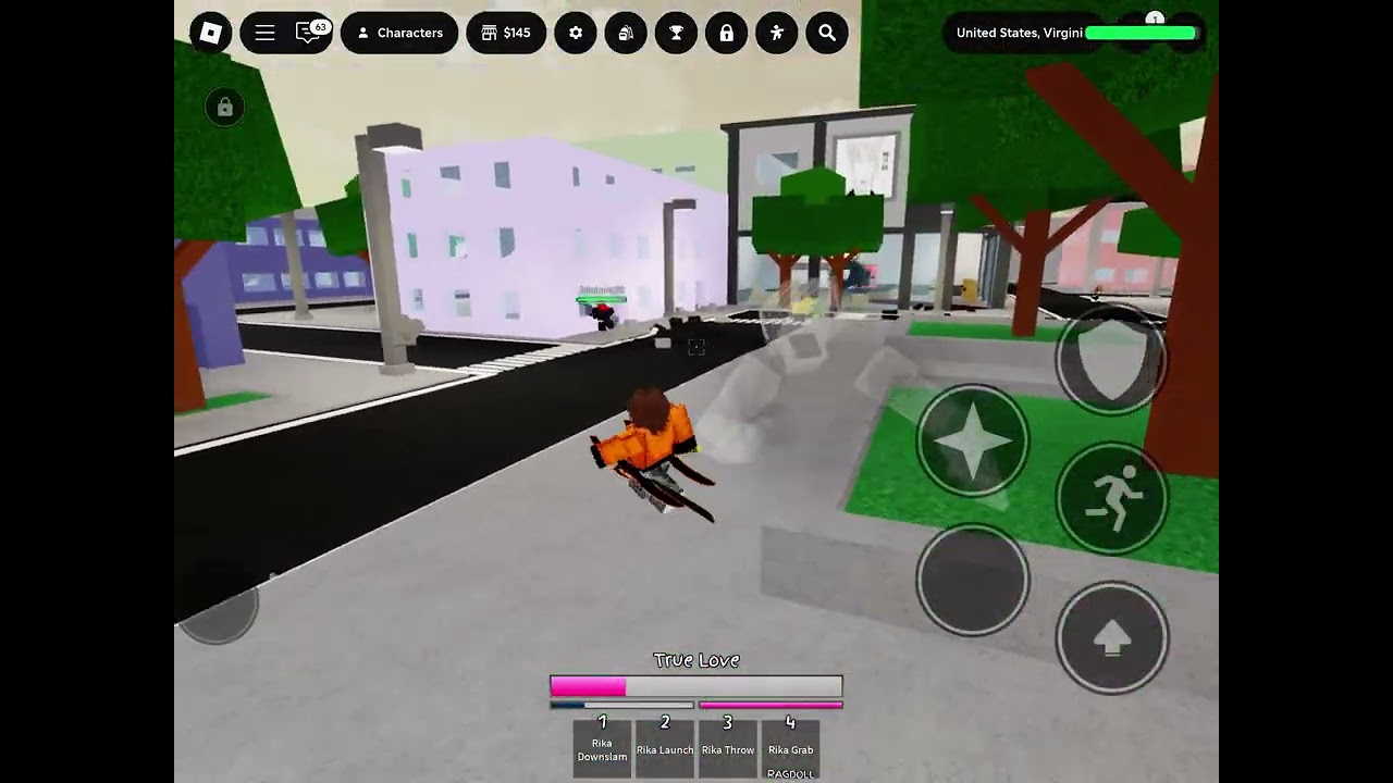 jjs mobile gameplay ( very hard bruh).
