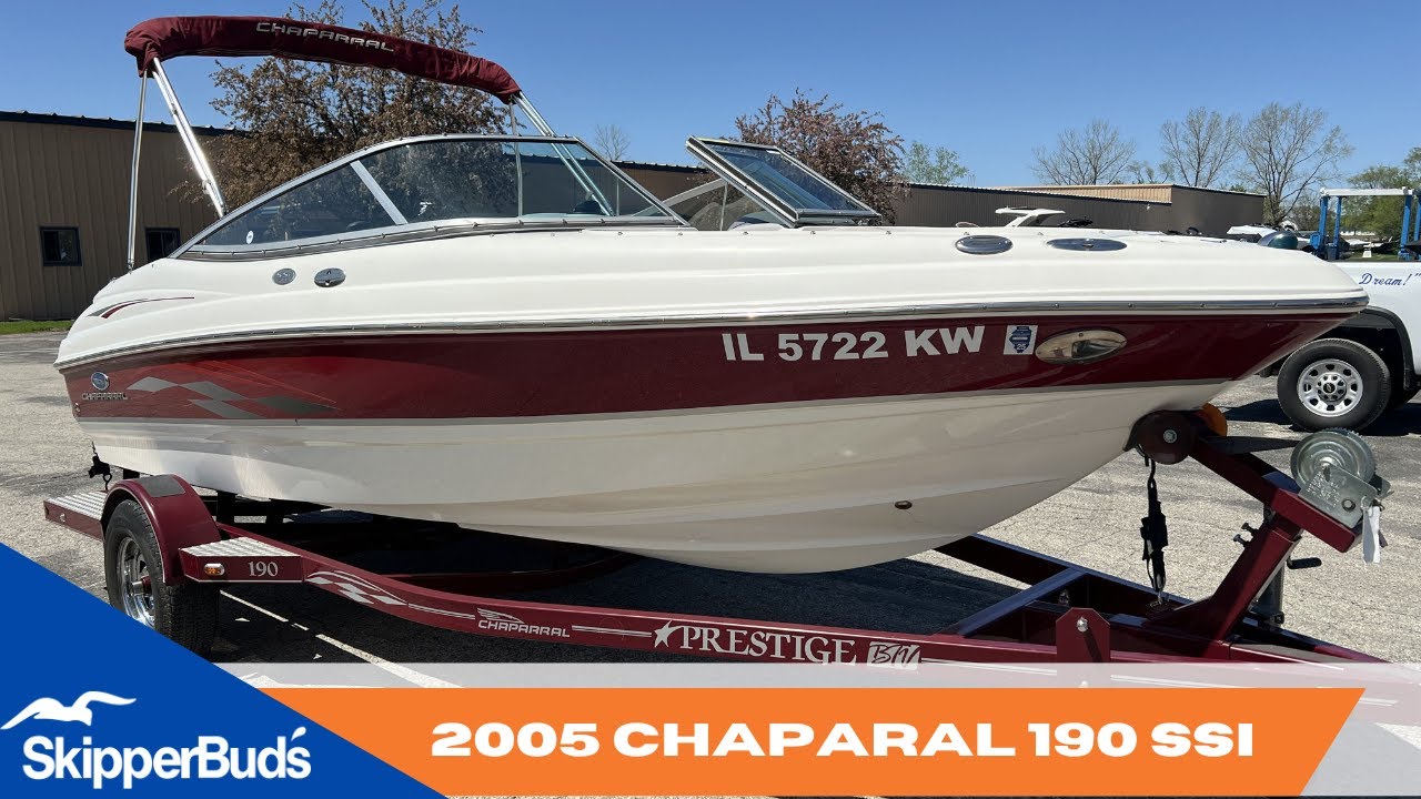 2005 Chaparal 190 SSI Boat Tour SkipperBud's