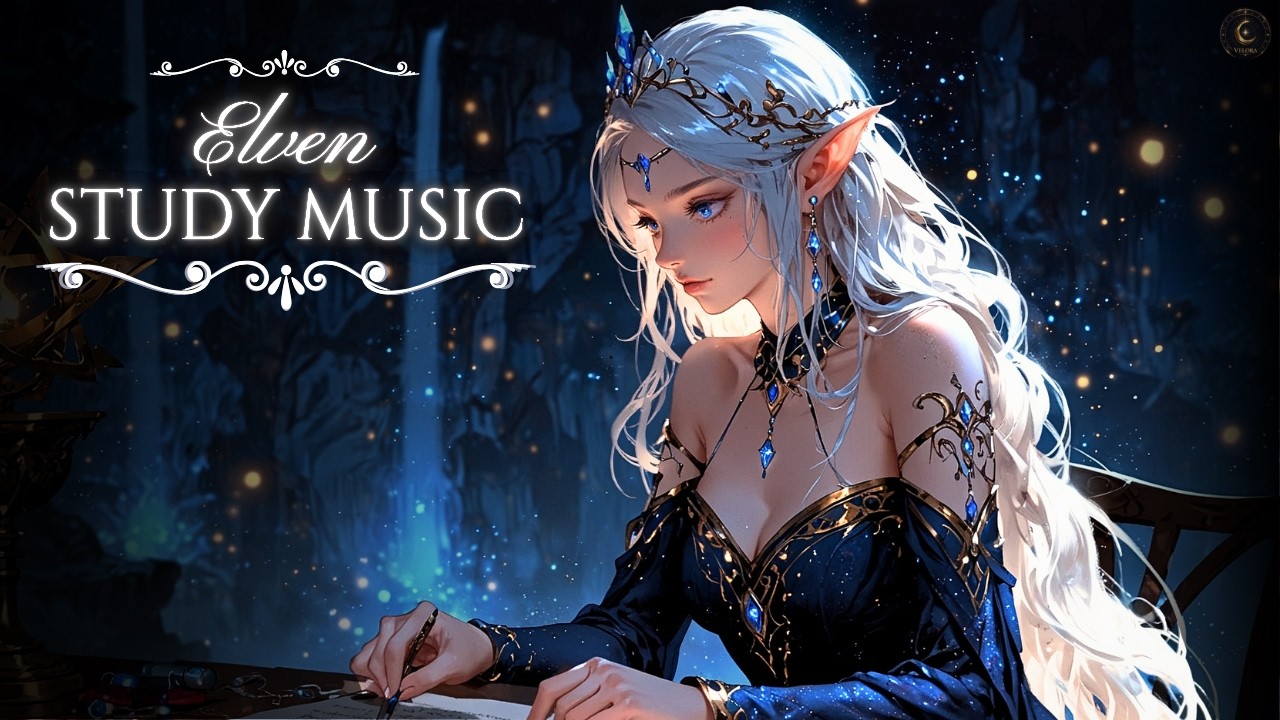Arcane Elven Study ✨ Ethereal Elven Music for Focus & Reading (Fantasy Ambient)