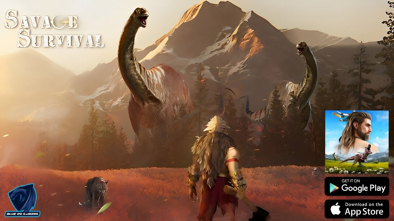 Savage Survival: Jurassic Isle Gameplay RPG Adventure