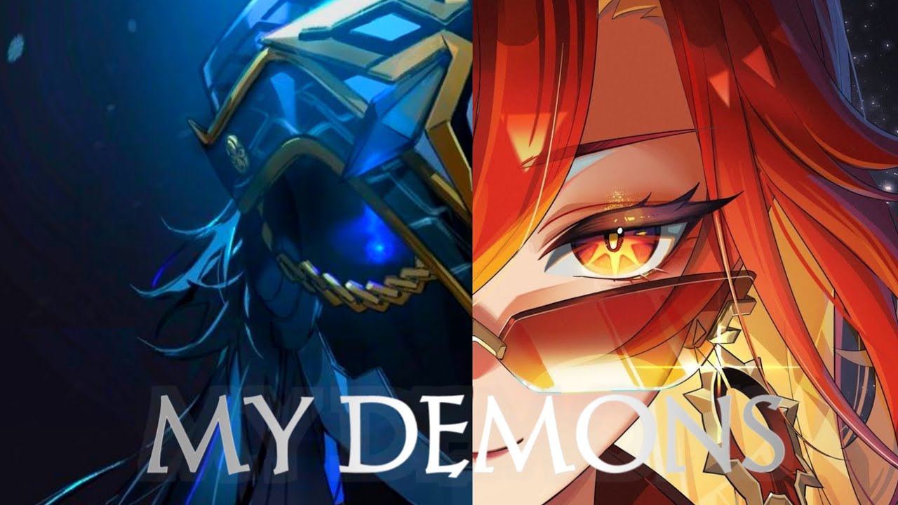 Genshin impact [GMV/AMV] My Demons