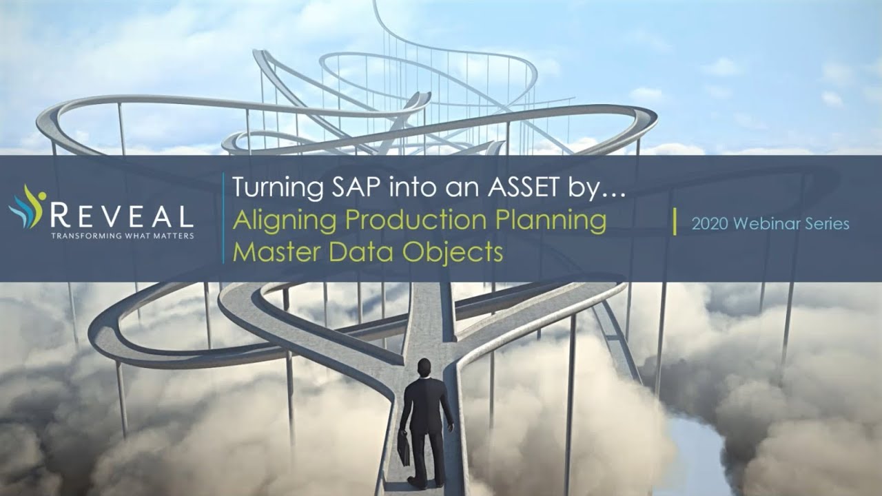 Aligning Production Planning Master Data Objects In SAP