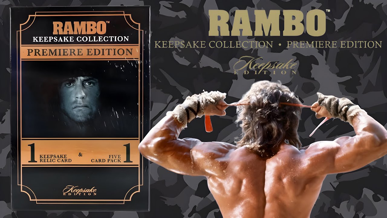 Rambo Keepsake Collection: Premiere Edition Trading Card Hobby Box - Let’s Open It Up! 