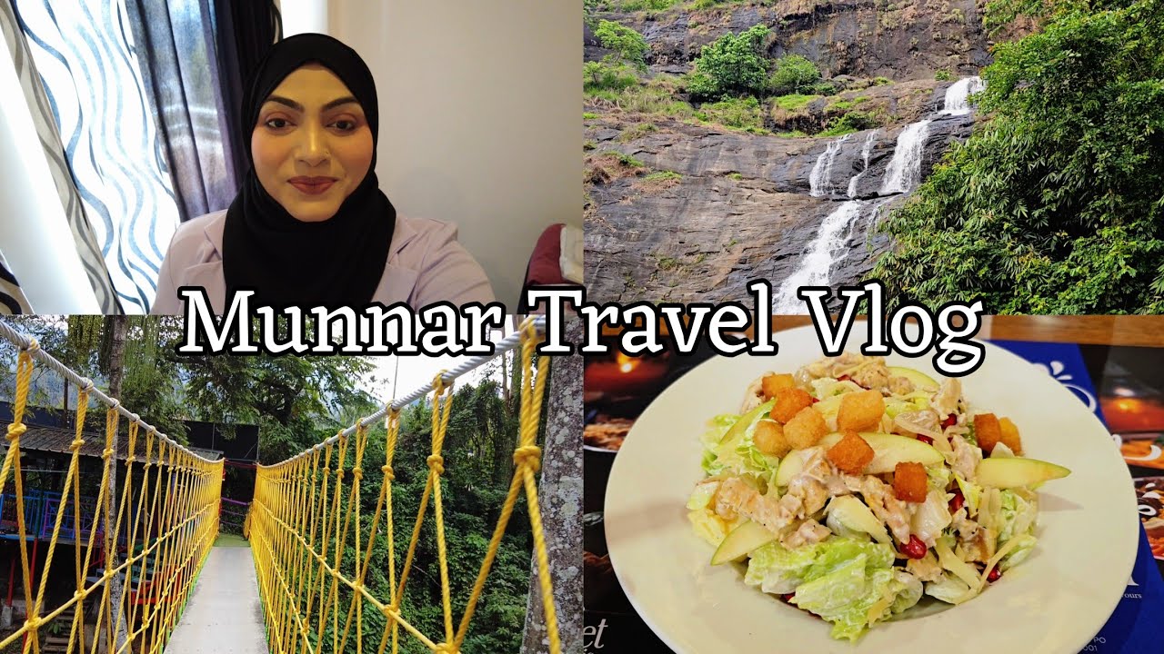 Munnar Sightseeing Vlog | Mountain View, Ziplining, Food N Fun | Vlog 24 | Anamara Shaikh
