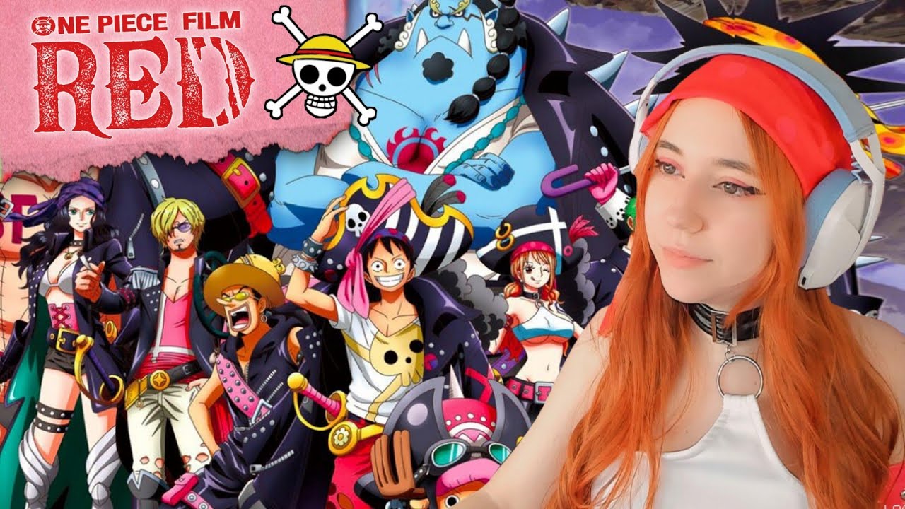 REACCIÓN A ONE PIECE FILM RED (cosplay Nami) 🎵🎤🏴‍☠️ - ¡UTA, LA HIJA DE SHANKS! 😈 Película completa