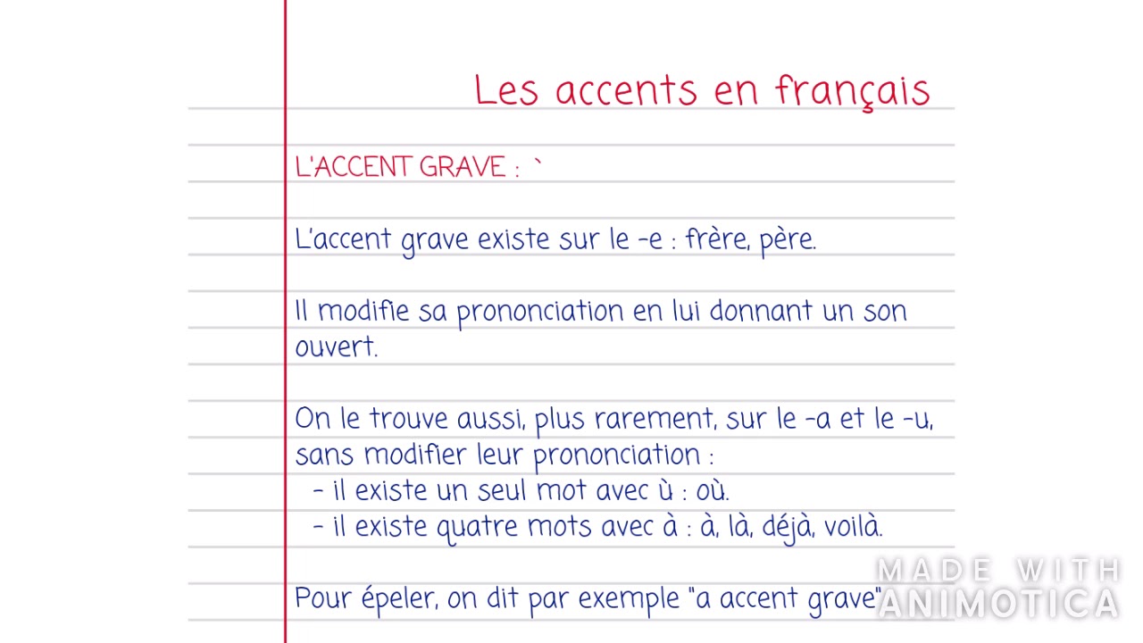 La prononciation du français - Les signes phonétiques en français