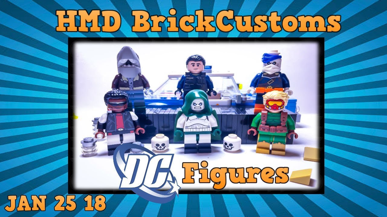 New Custom LEGO DC Figures