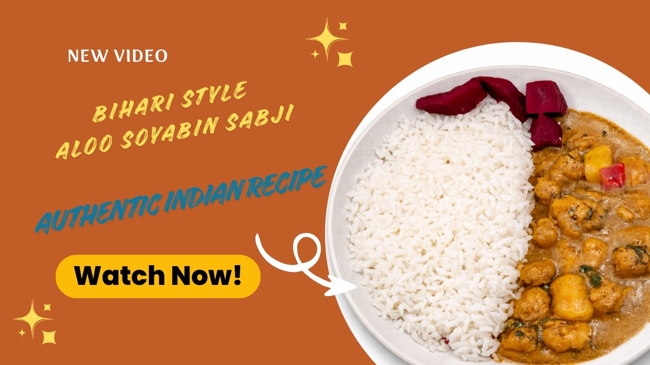 Bihari Style soya chunk curry