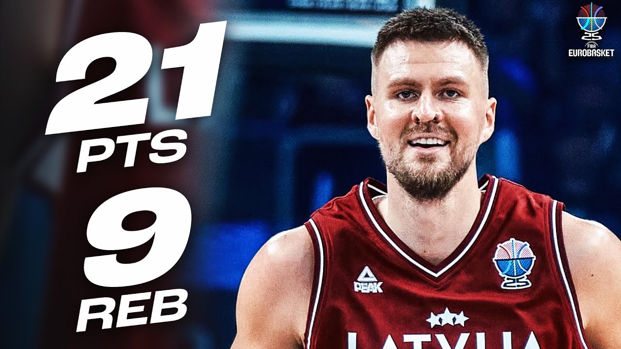 Kristaps Porziņģis Was COOKING vs Portugal! | FIBA EuroBasket | September 1, 2025