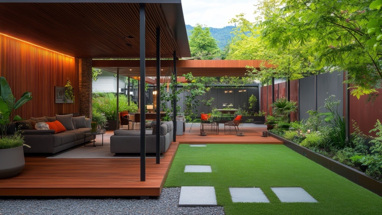 Modern American Dream Home Ideas | Elegant Spaces & Serene Backyard Inspirations