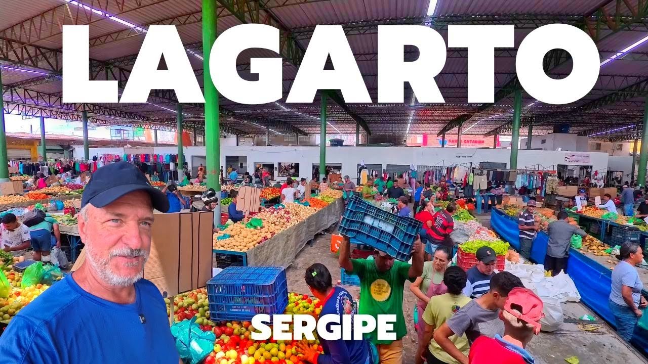 CIDADE DE LAGARTO - SERGIPE - CONHEÇA ESSA BELA CIDADE COM SEU POVO ANIMADO E O MOVIMENTO INTENSO!