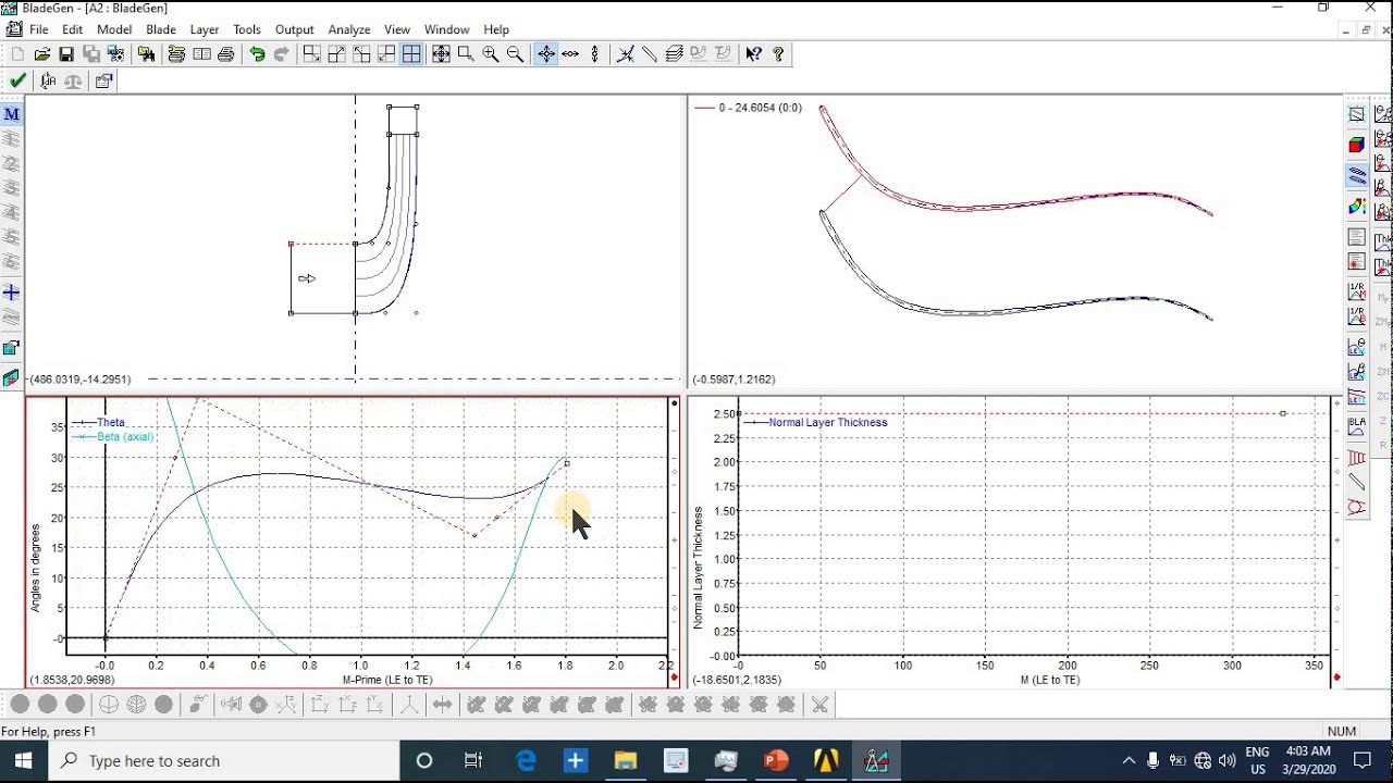 blade modeler , compressor impeller, ANSYS tutorials