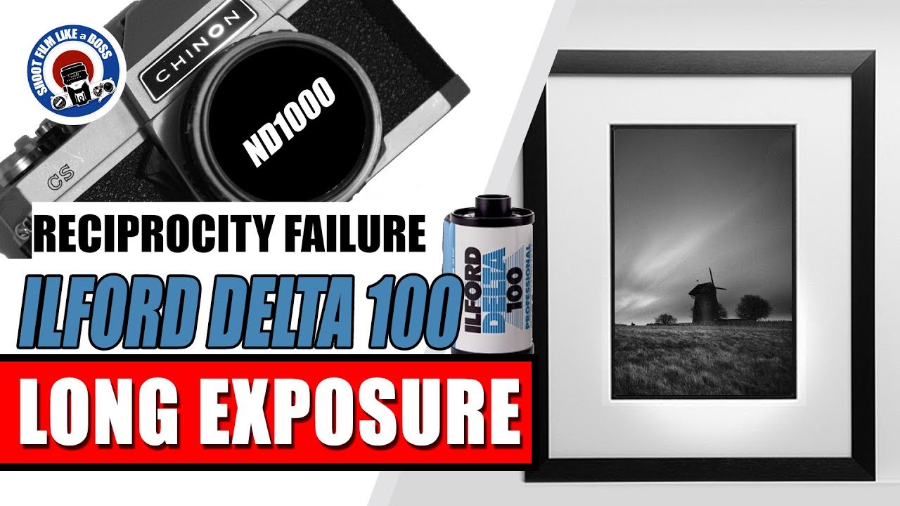 Ilford Delta 100 - Long Exposure Clouds - Reciprocity Failure