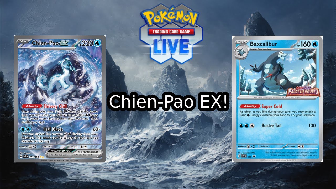 Chien-pao EX deck list and gameplay! Crazy comeback!!