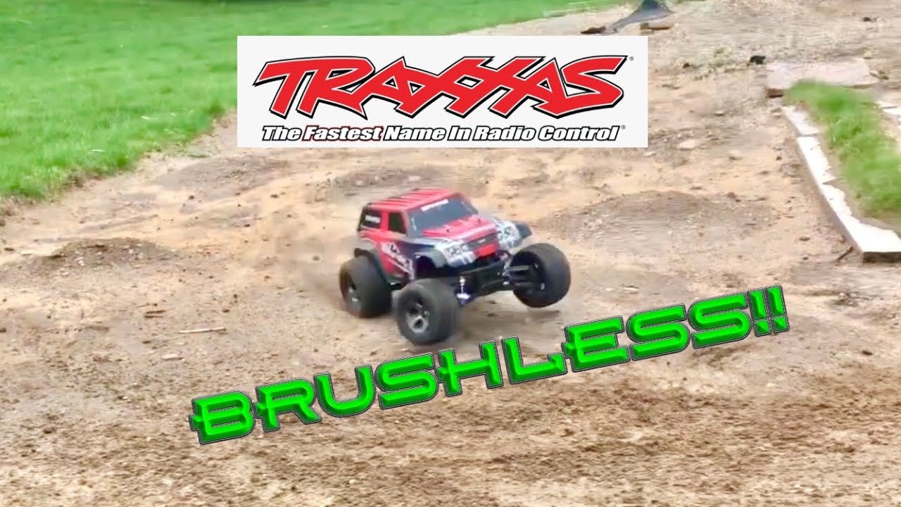 I put a Brushless Motor in an old Traxxas Telluride!!!