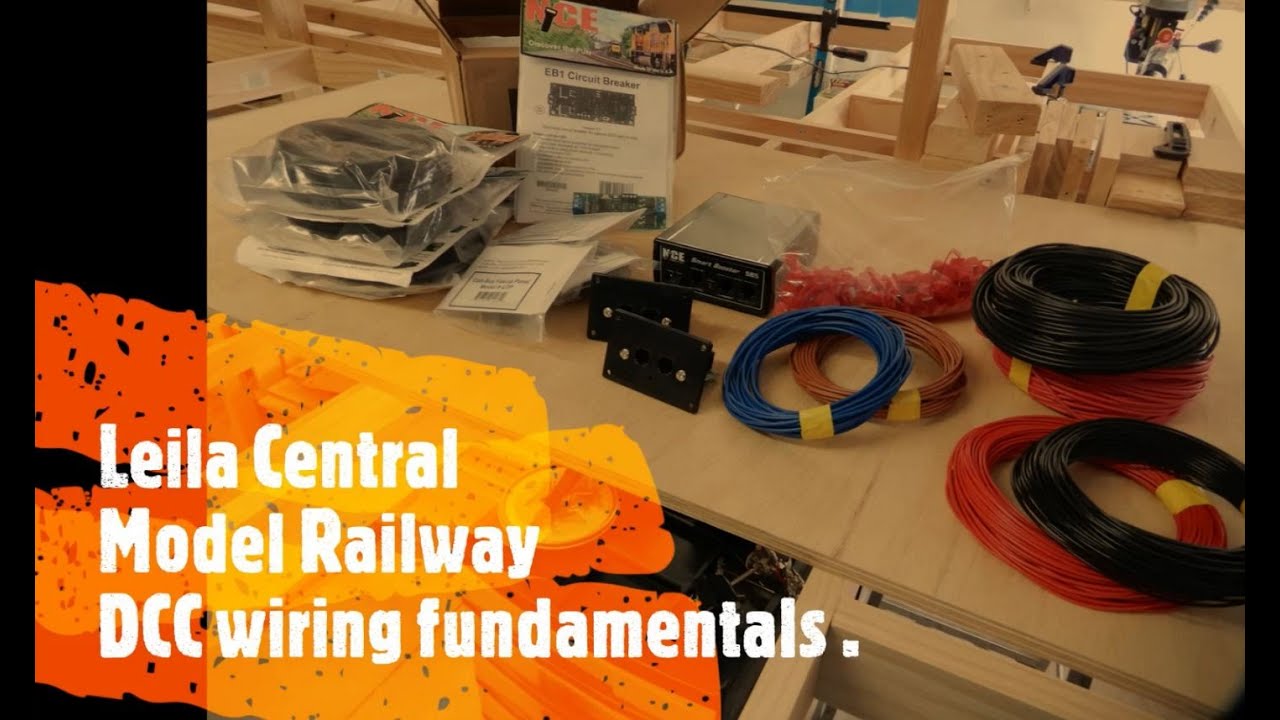 Leila Central Model Railway - DCC Wiring fundamentals.