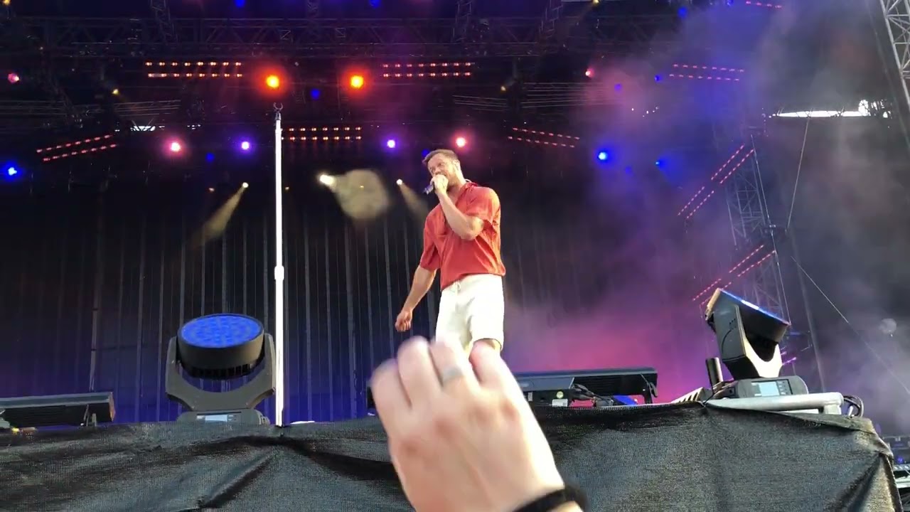 Shots - Imagine Dragons Mönchengladbach front of stage