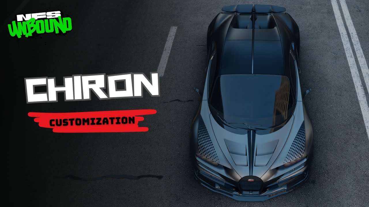 Need for Speed Unbound - BUGATTI CHIRON  - Customization | Artic