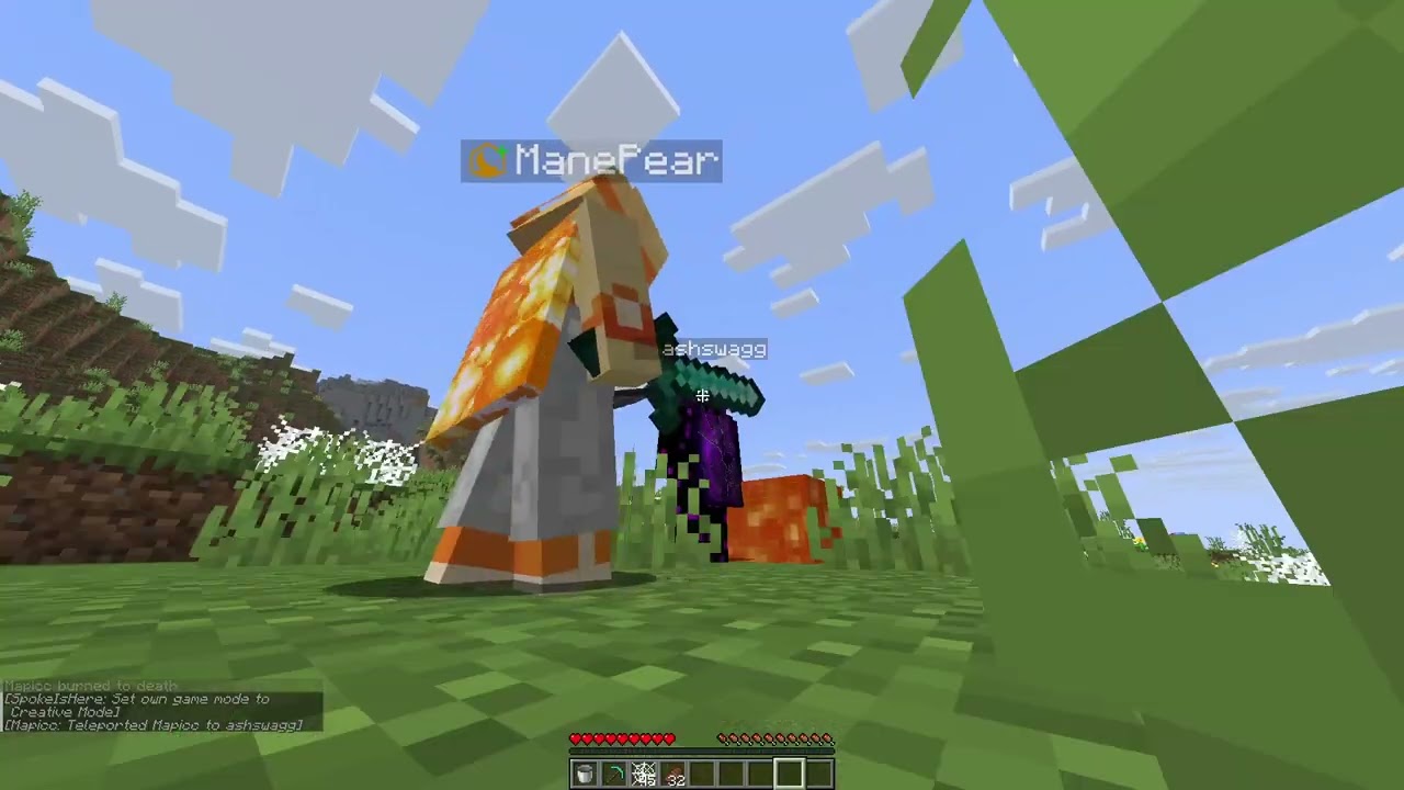20250720 ashswag LIFESTEAL SMP SEASON 7 LAUNCH 💜⬛ team DAYCARE (ashswag, mapicc, manepear, spoke) *🔥