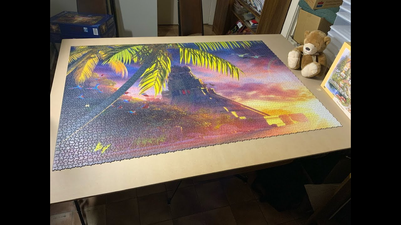 Ravensburger Heavenly Sunset 18000 Complete Time Lapse!